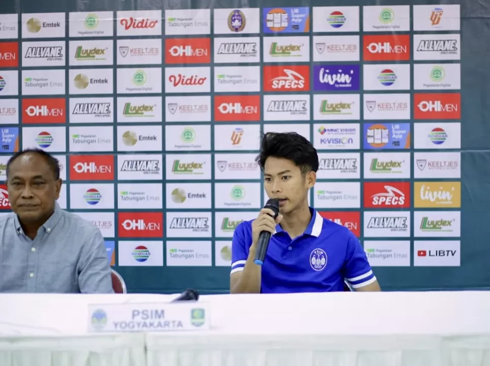 Andriansyah saat jumpa pers  (Istimewa)