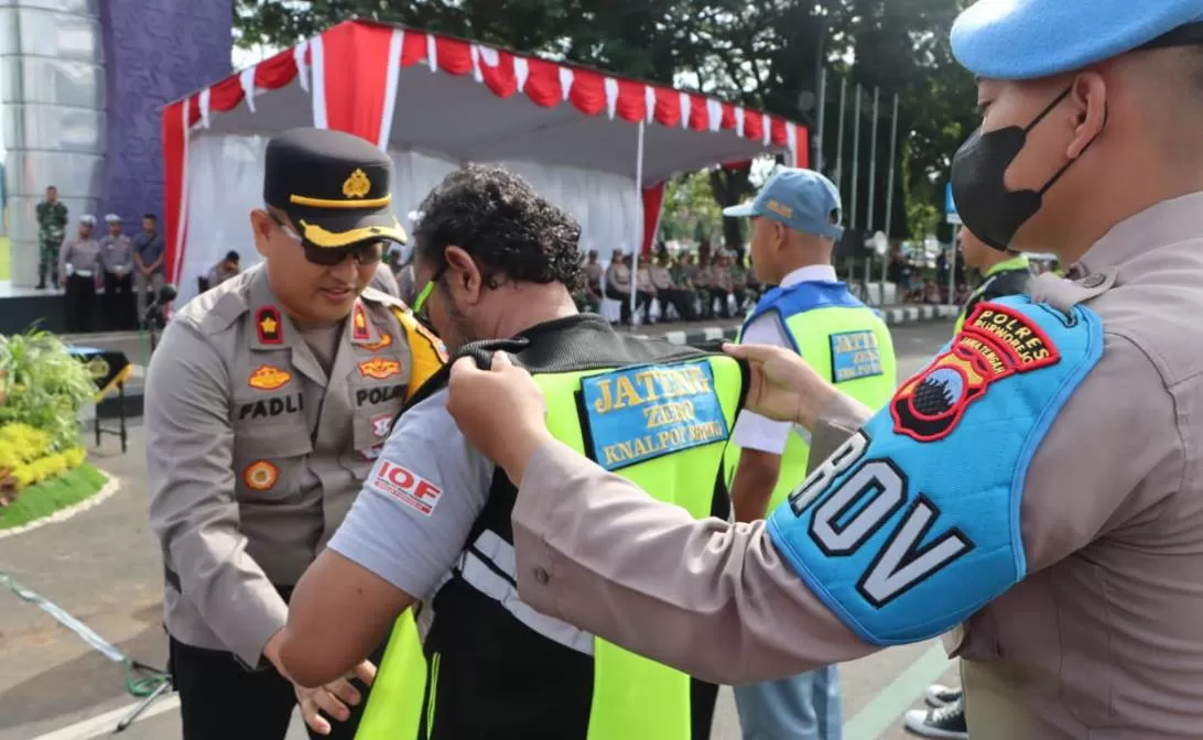 Jateng Zero Knalpot Brong di Alun-alun Purworejo.