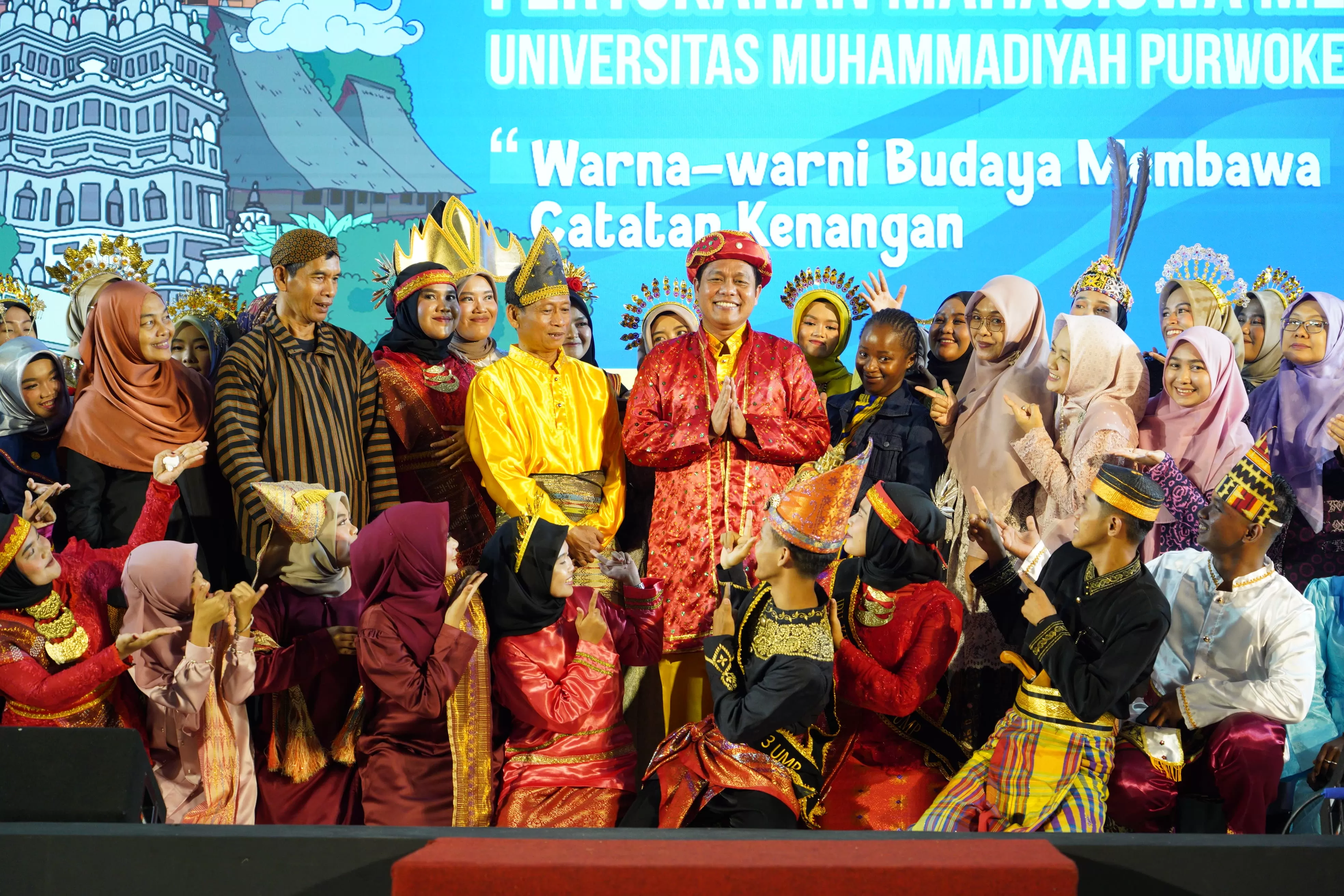 Festival Budaya Pertukaran Mahasiswa Merdeka 3 UMP, Rektor Berpesan ...