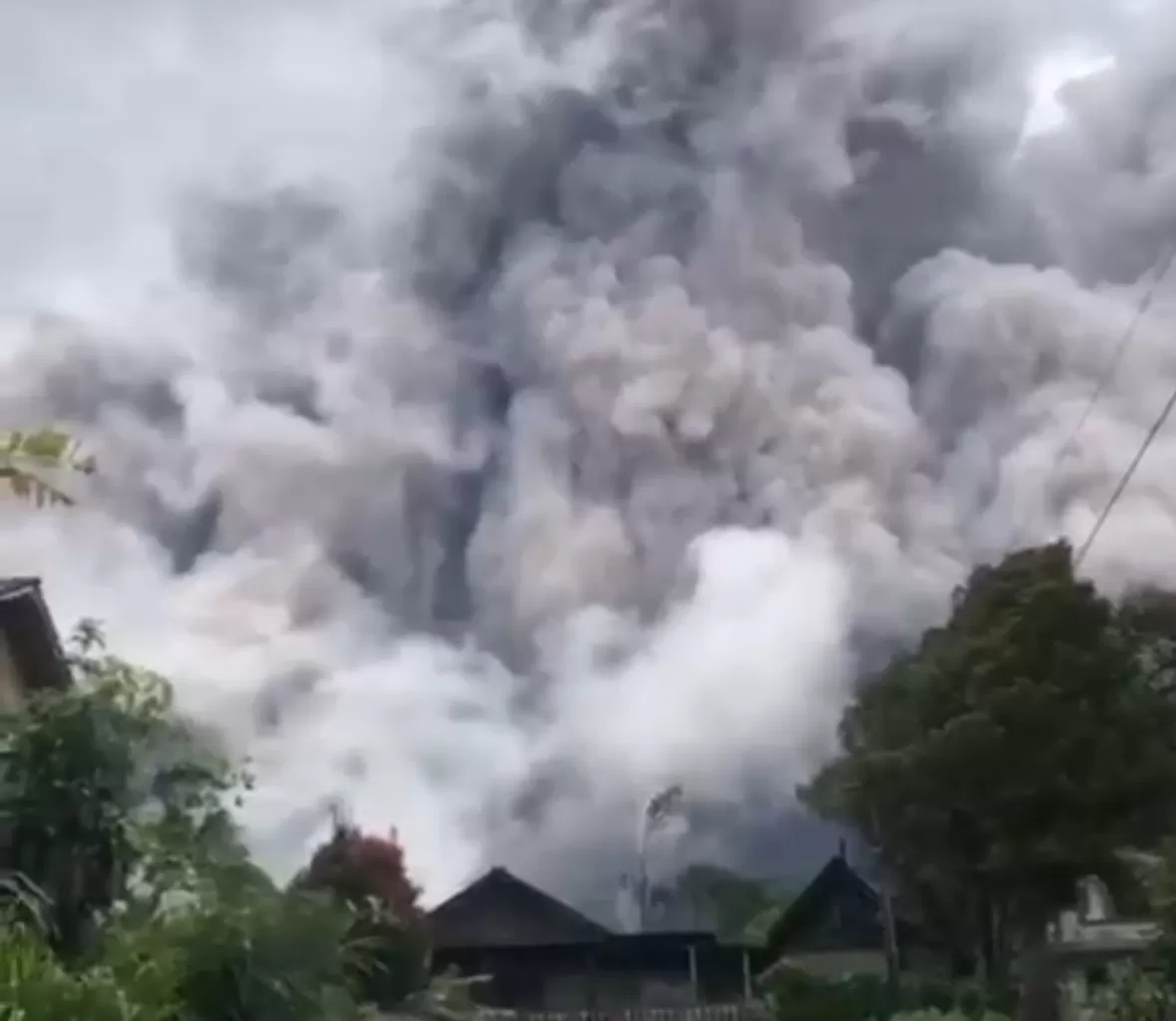 Awan panas Gunung Merapi, Minggu (21/1/2024) (Foto: BPPTKG)