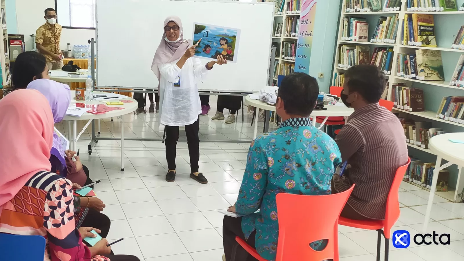 Saya Suka Membaca diluncurkan untuk menyambut Tahun Baru, rencananya program pendidikan ini akan dilanjutkan hingga tahun 2024 (Istimewa)