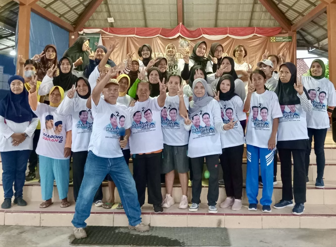 Warga Sidoagung Godean senam Gemoy  (Istimewa)