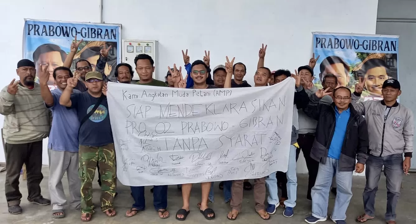 Dukungan petani tembakau Temanggung pada Prabowo-Gibran