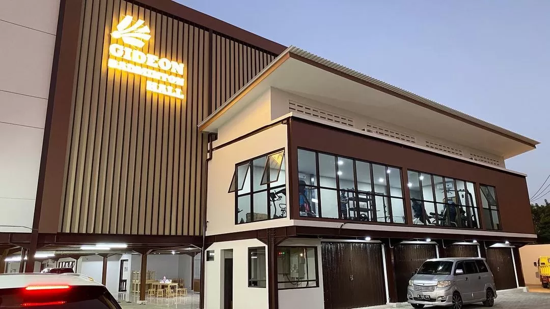 Gideon Badminton Hall milik Marcus Gideon (Instagram @markusfernaldig)  