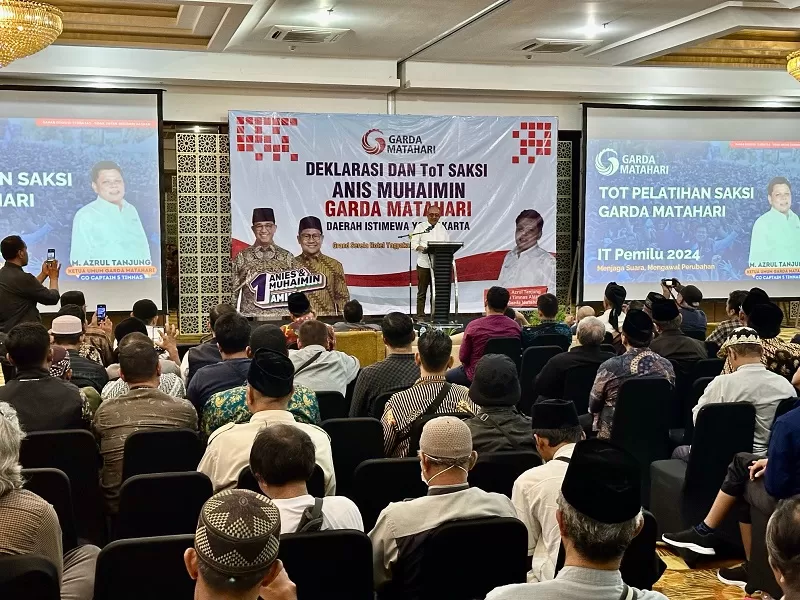    HZ saat berbicara di depan 250 relawan Garda Matahari (Harminanto) 