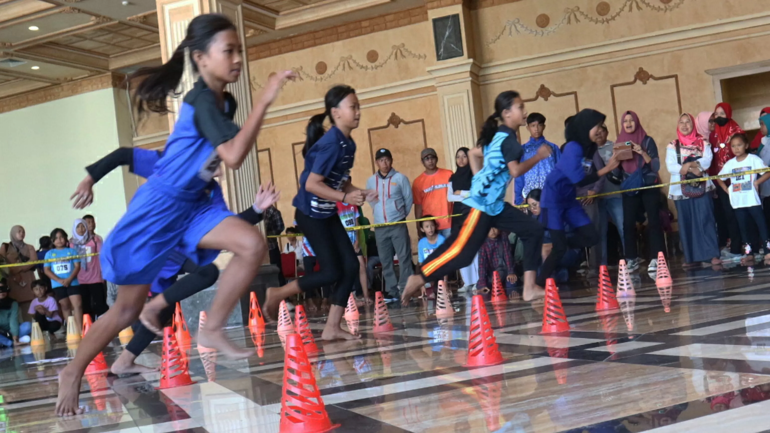 Peserta Hot Sprint Contest di Sleman City Hall, Sleman. (Foto: Effy Widjono Putro)