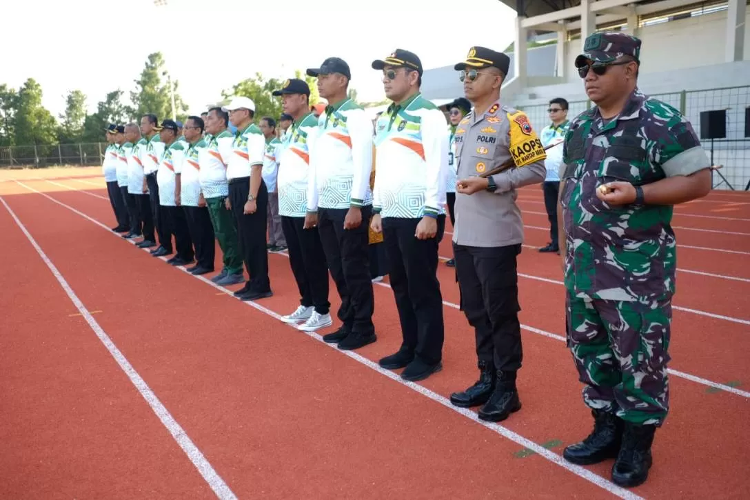 Pembukaan POPDA Kabupaten Purworejo Tahun 2024 di GOR Sarwo Edhie Wibowo Purworejo  (Foto: Hendri Utomo)