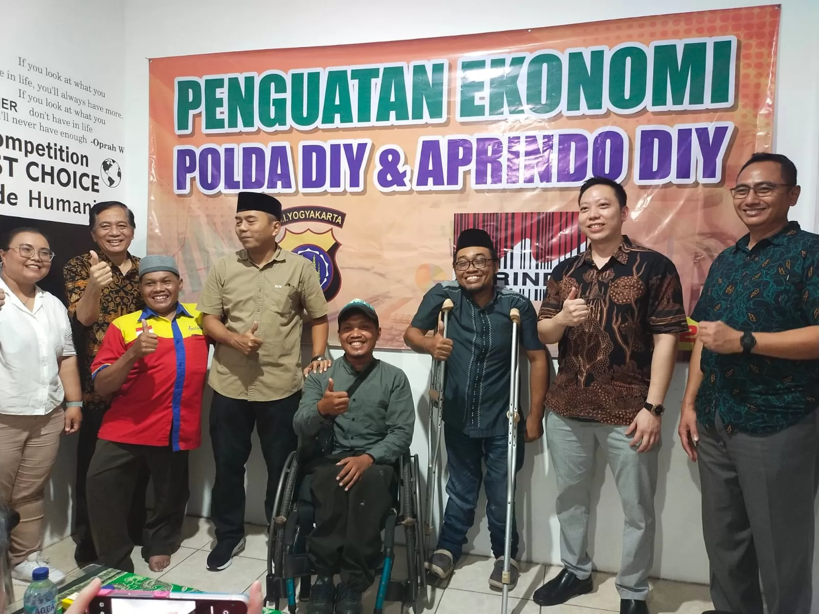 Difa Jogja tetap berkarya di tengah keterbatasan (foto: Harminanto)