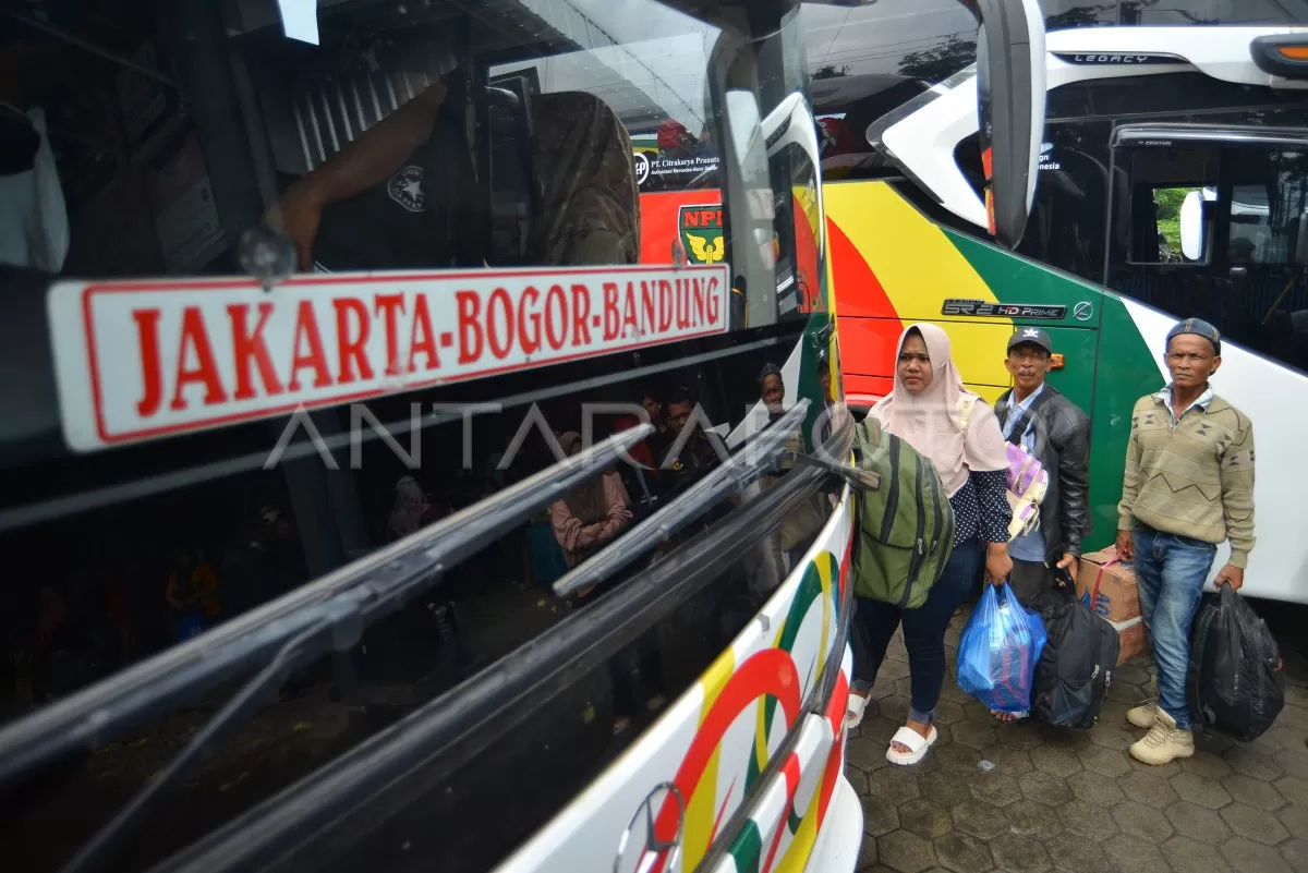 ilustrasi arus mudik (Foto: Antara)