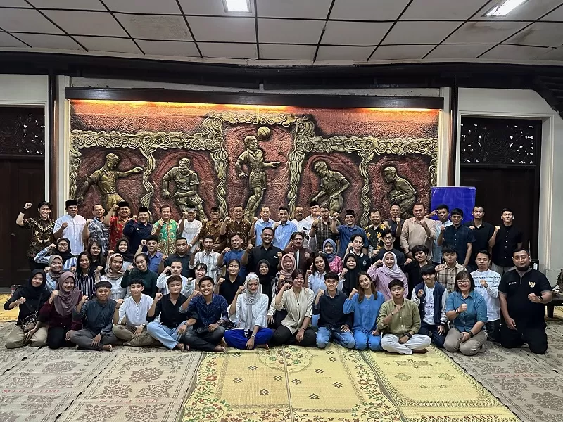  Asprov PSSI DIY gelar syawalan dan peringatan HUT PSSI 94 (Harminanto)