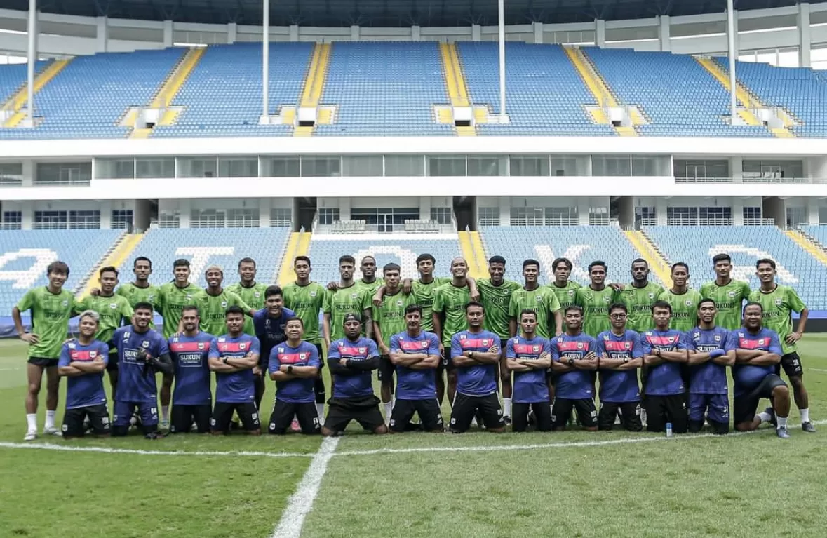   Skuad Rans saat berfoto sebelum laga terakhir di Batakan (instagram Rans Nusantara)