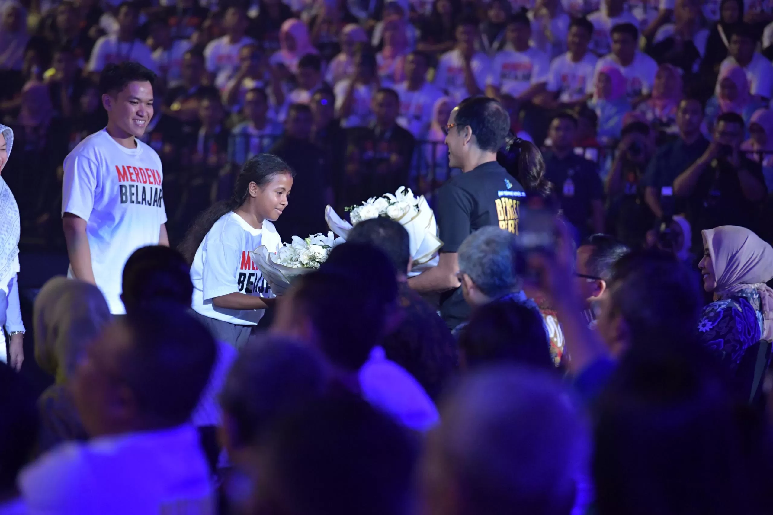 Tema tahun ini yaitu Bergerak Bersama Lanjutkan Merdeka Belajar. (Istimewa)