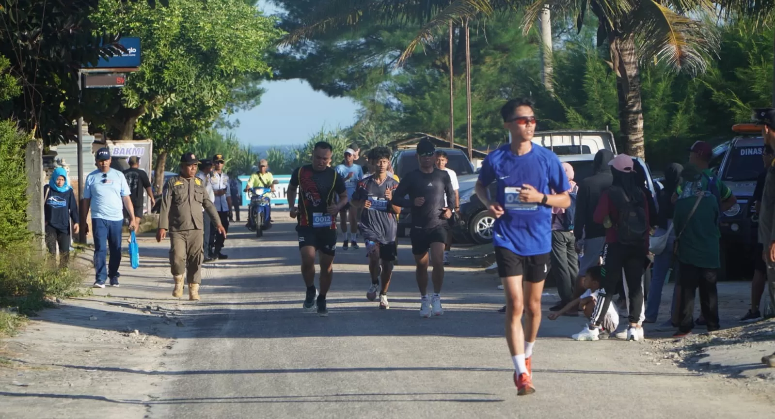 Pelaksanaan &lsquo;Beach Run&rsquo; di Pantai Krakal.    (Istimewa)