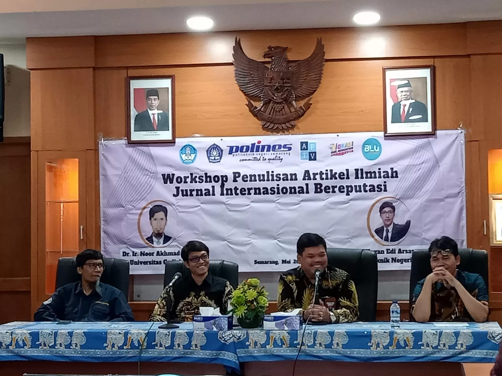 Suasana pembukaan workshop (Foto Sugeng I)