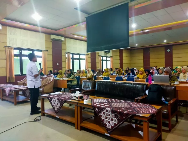 Bimtek Siplah di Auditorium Ki Mangunsarkoro Kampus Kalasan. (Dok. BPMP DIY)