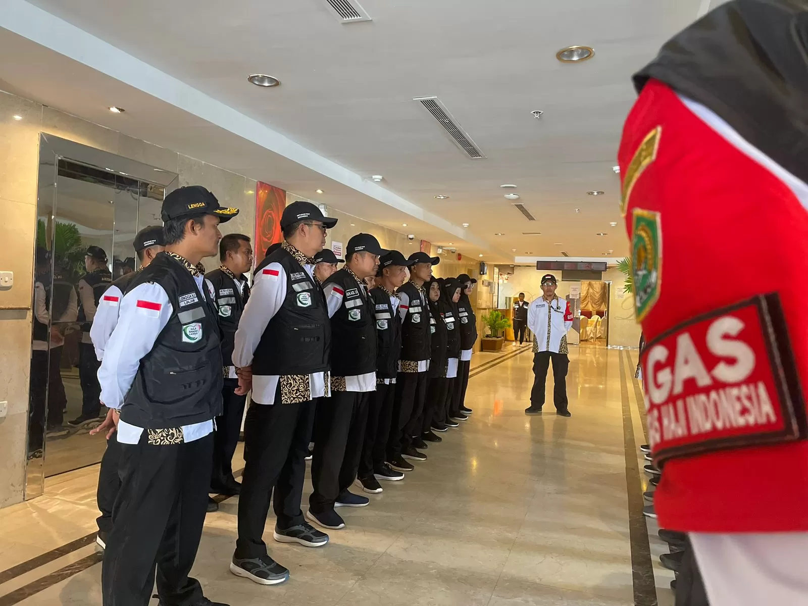 Apel saat penyambutan penambahan petugas baru (Foto: MCH)