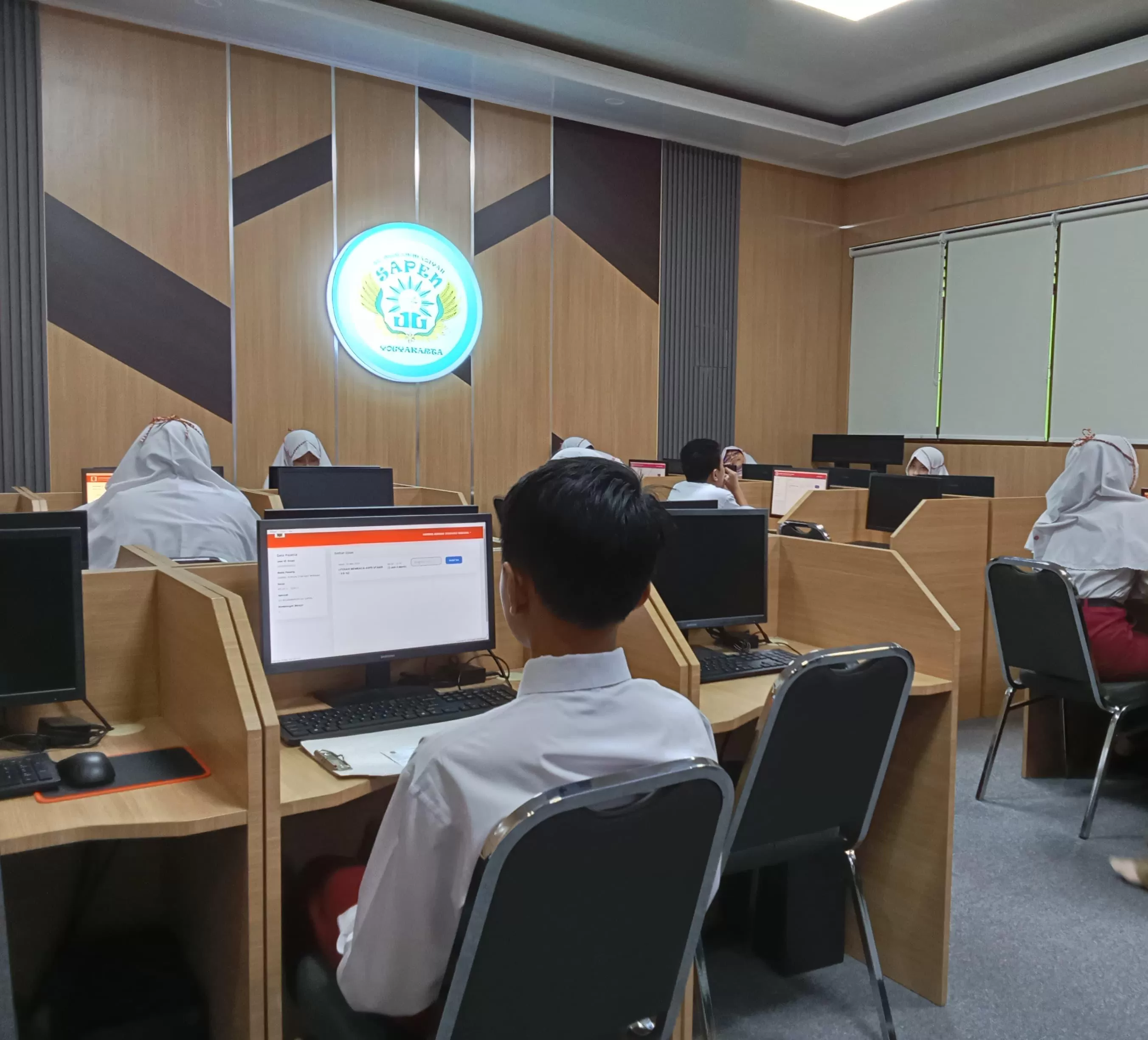 Salah ssatu ruang kelas di SD Sapen Yogya (Istimewa)