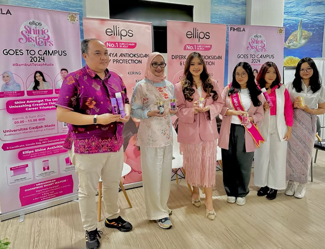  Ellips bagi kiat cara rawat rambut ke mahasiswa Fisipol UGM ( (Harminanto))