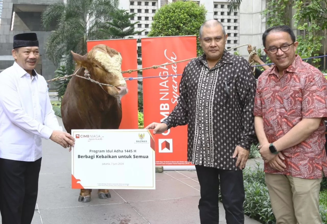 Unit Usaha Syariah (UUS) PT Bank CIMB Niaga Tbk (CIMB Niaga Syariah) menghadirkan Program Idul Adha bertajuk &ldquo;Berbagi Kebaikan untuk Semua (istimewa)