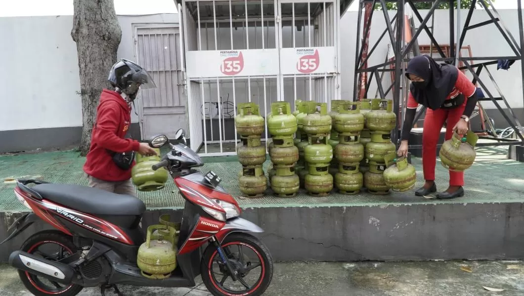Gas elpiji 3 Kg kini langka di Sukoharjo (Ist)