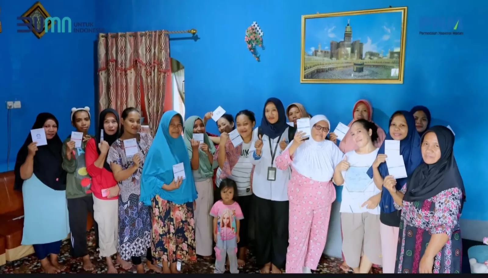 PNM Mekaar membantu para ibu pra-sejahtera di Ambon membuka usaha dengan modal pinjaman  (Ist)