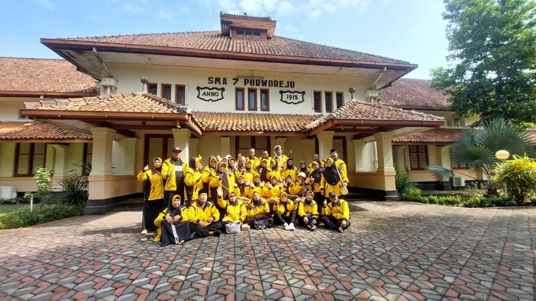 Kompleks SMA N 7 Purworejo yang dulu pernah menjadi kompleks HKS dan SPGN Purworejo.  (Hendri Utomo)