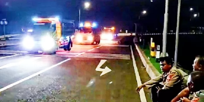 Truk yang ugal-ugalan di JJLS Bantul. (Istimewa)     