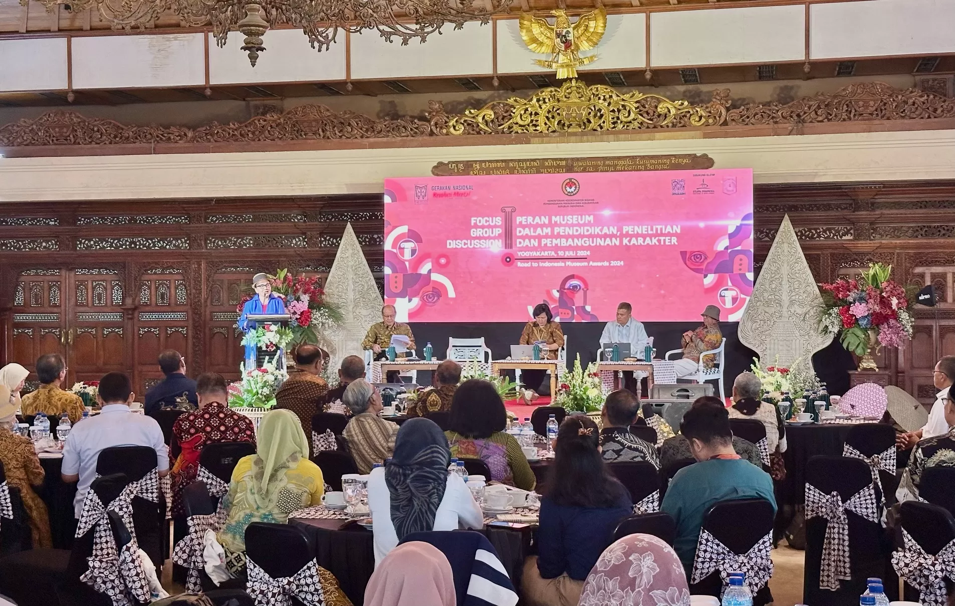 Pengelola museum saat berkumpul di Jogja bahas pengembangan bersama (Harminanto) 