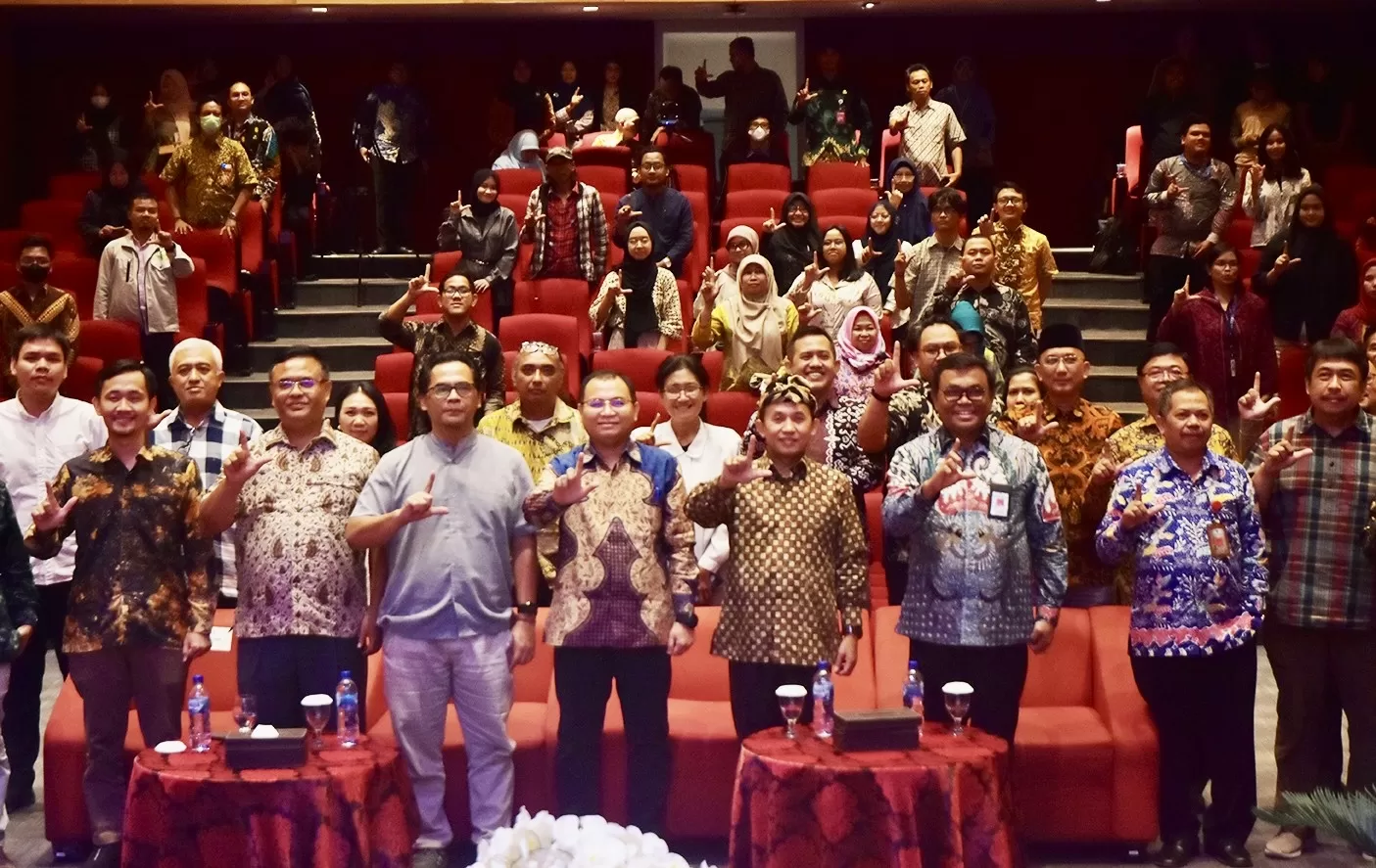 Trah HB II bersama Perpusnas dan Bappenas (Ist)