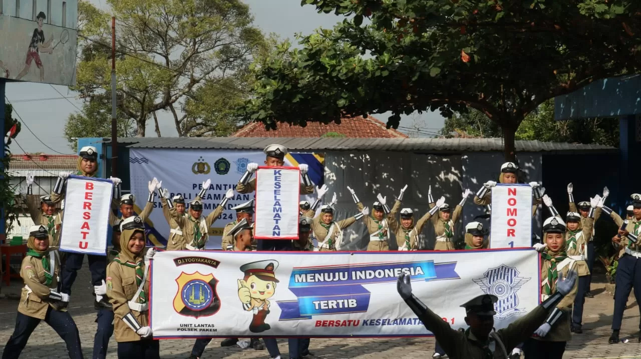 Siswa-siswi SMP Muhammadiyah Pakem dilantik jadi PKS (Ist)