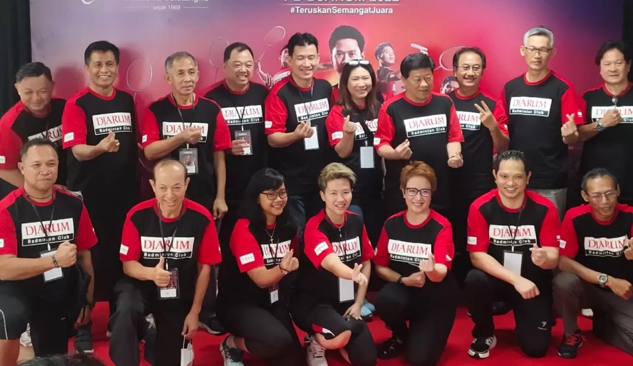  Para legenda bulutangkis nasional siap mencari bibit pemain potensial usia dini pada Audisi Umum OB Djarum 2024, yang berlangsung pada 10-14 September mendatang. (Foto: Mc. Thoriq))