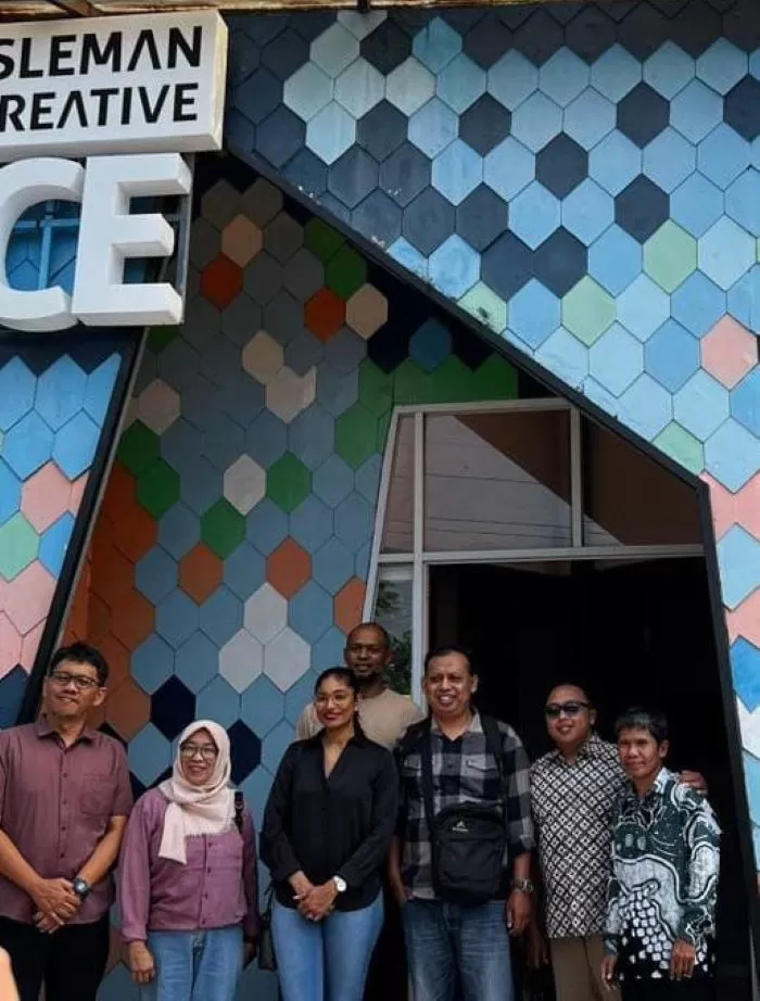 Menteri Perindustrian, Kewirausahaan dan Investasi Republik Seychelles Devika Vidot saat berkunjung ke Sleman Creative Space (Ist)