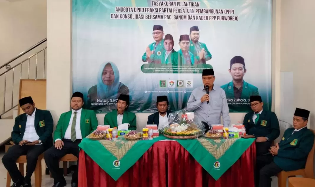   Konsolidasi Bersama PAC, Banom dan Kader PPP di Kantor DPC PPP Kabupaten Purworejo.&nbsp;KR-Istimewa