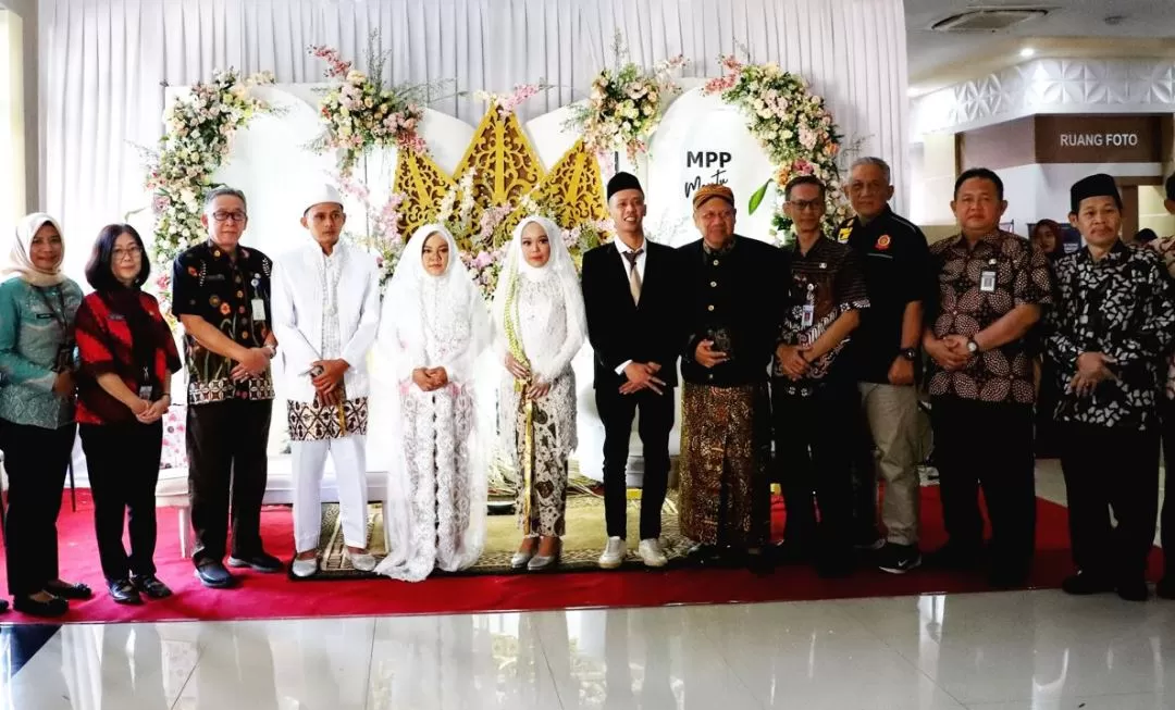   Suasana bahagia MPP Mantu di Kantor MPP Purworejo.&nbsp;KR-Istimewa