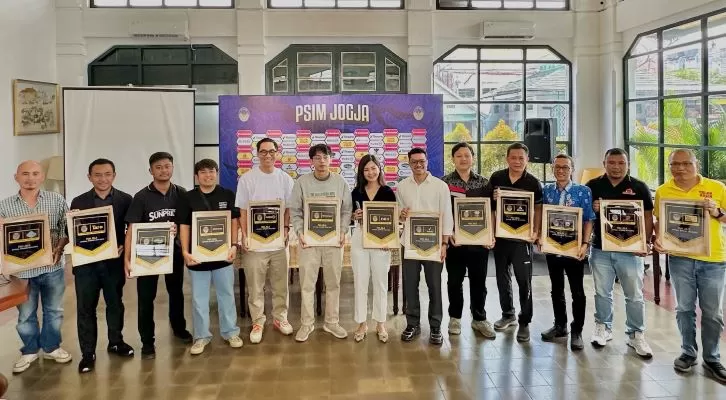 PSIM saat kenalkan sponsorship (Harminanto)