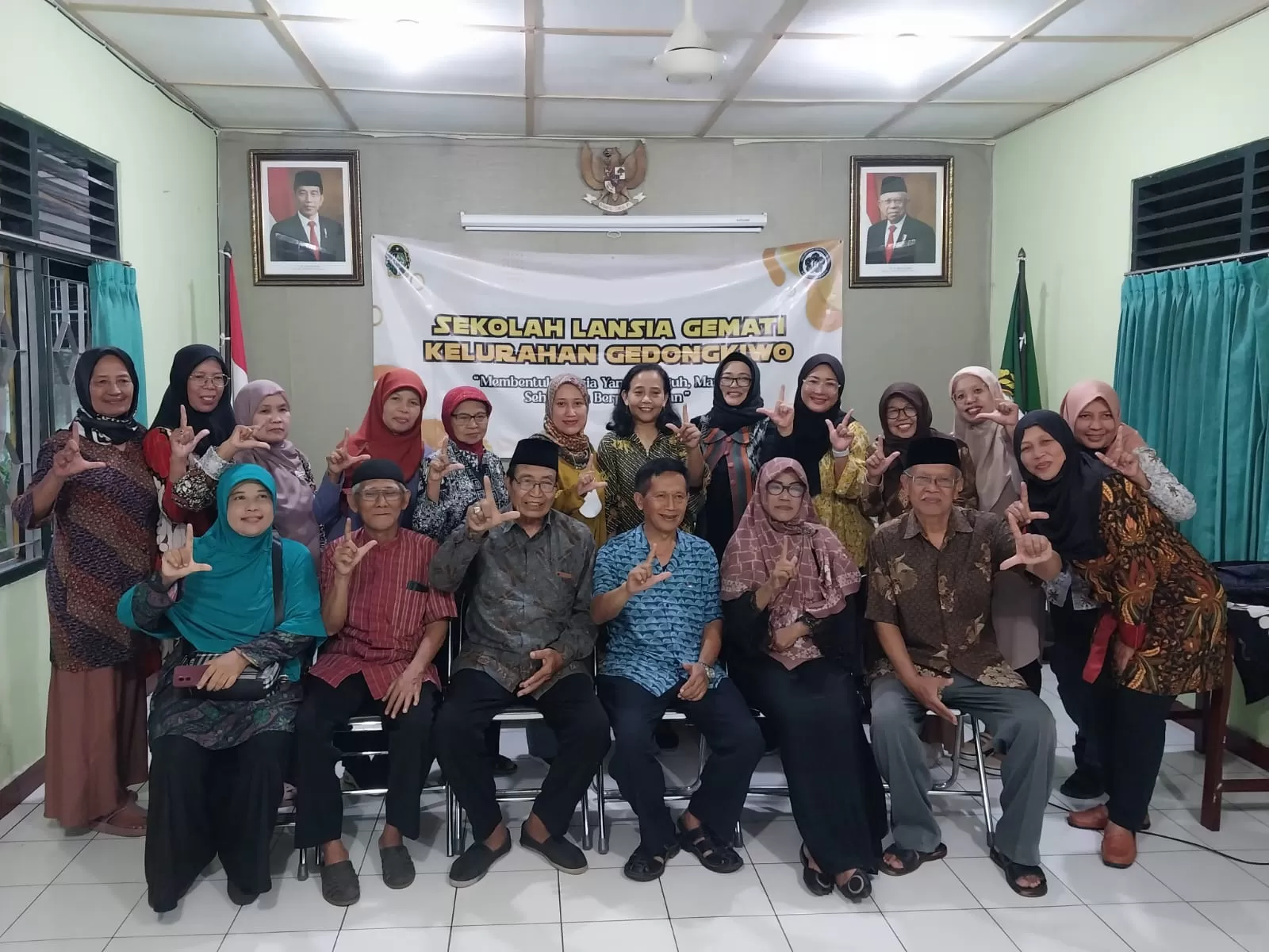 Sosialisasi program relawan JUWEH di kalurahan Gedongkiwo , dihadiri Tim Pengabdi dan Pengurus Lansia Gemati (Foto Istimewa) 