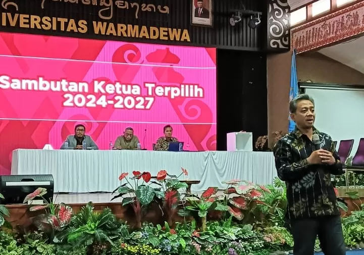 Yulianto P Prihatmaji saat memberikan sambutan (Ist)