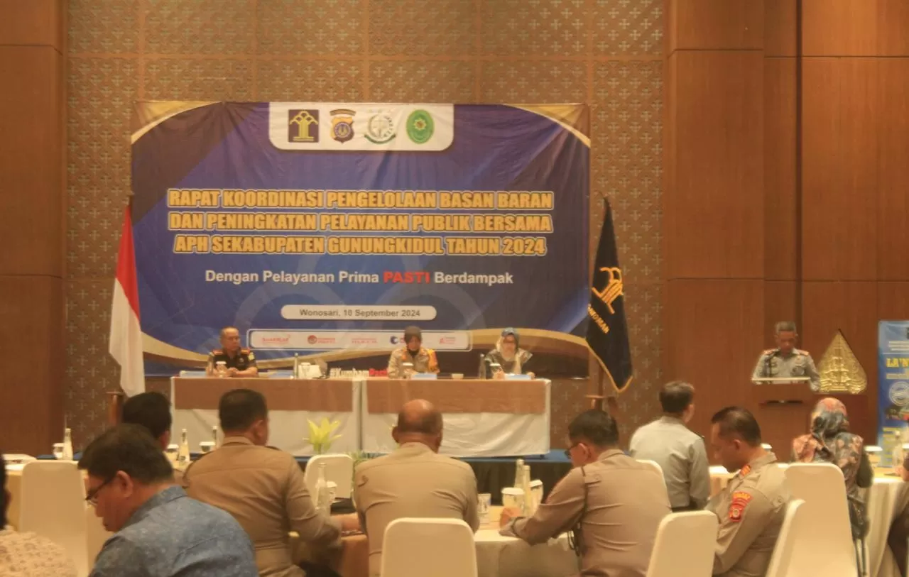  Rakor dan peluncuran aplikasi Hallo Rupbasan Wonosari  (Deddy EW)