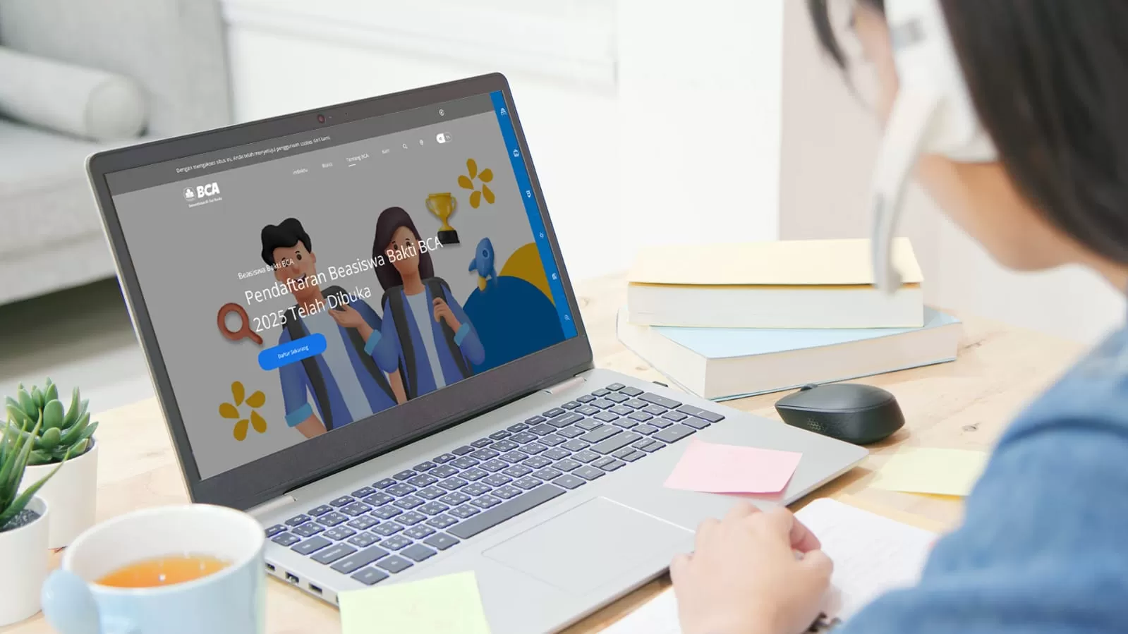 ilustrasi beasiswa bakti BCA (BCA)