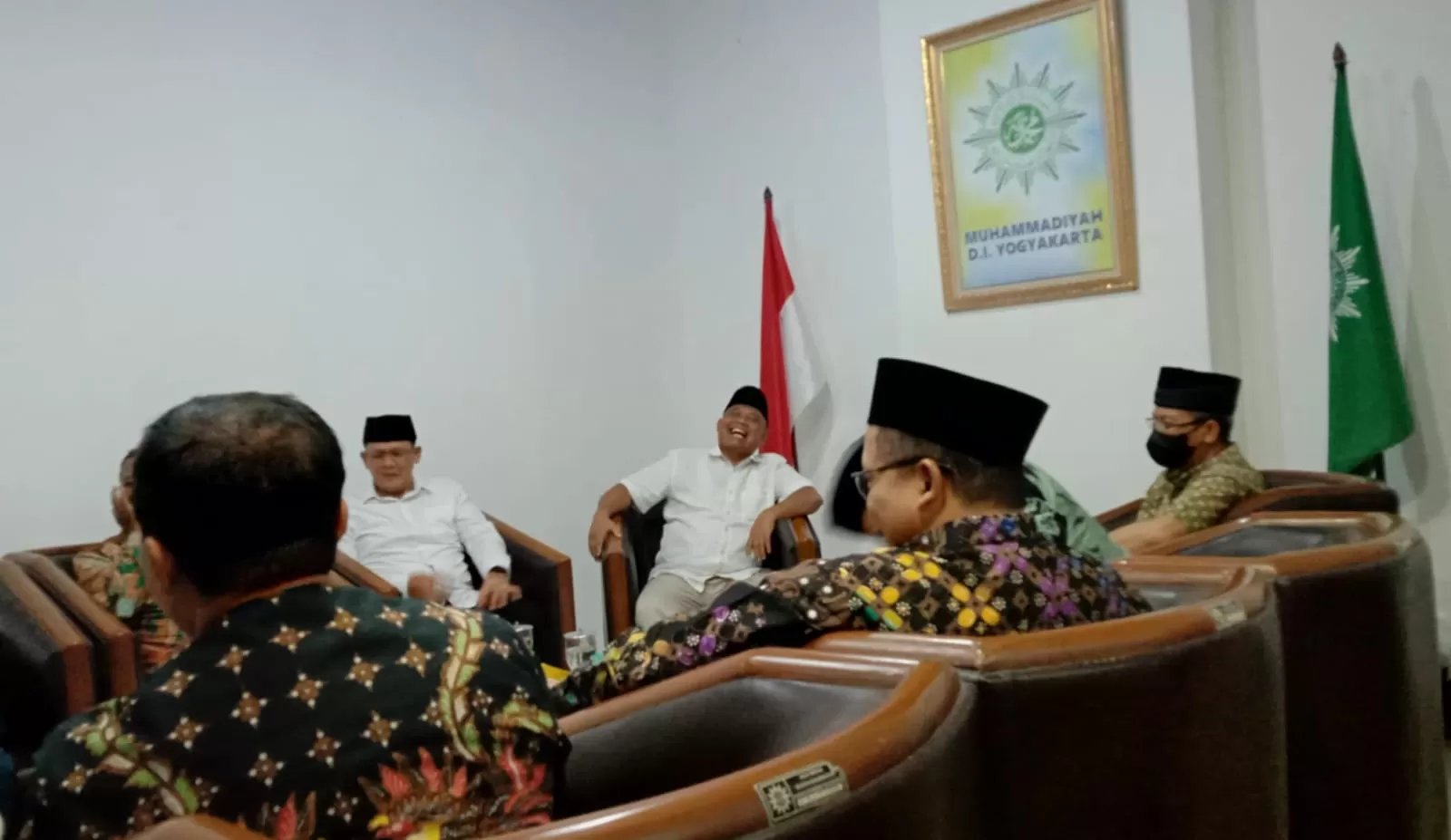Harda Kiswaya-Danang Maharsa Sowan PW Muhammadiyah DIY,  (istimewa)