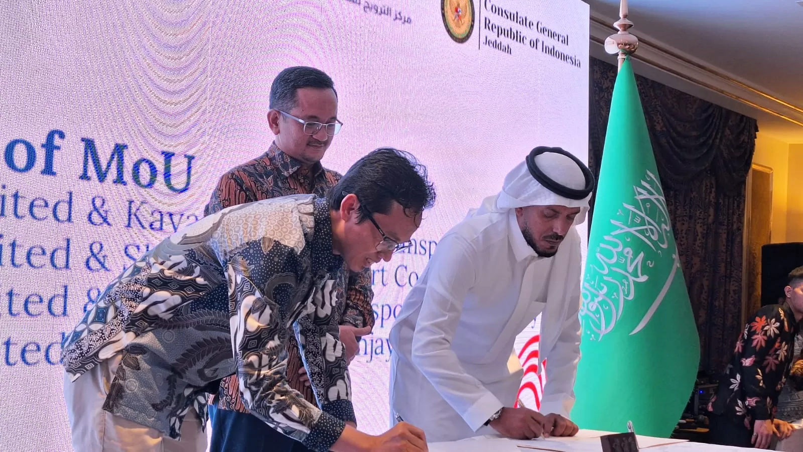 MoU peluncuran 14 varian bumbu nusantara  (Ist)