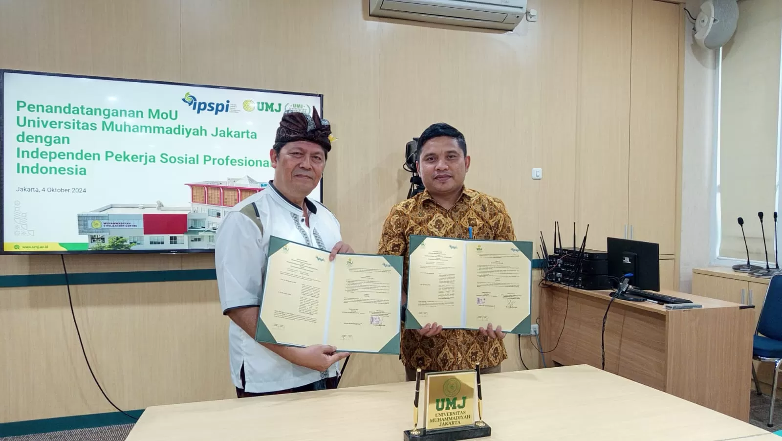  kerjasama antara UMJ dan IPSPI tersebut menjadi langkah penting dalam peningkatan kualitas pendidikan sebagai pilar kesejahteraan sosial.  (istimewa)