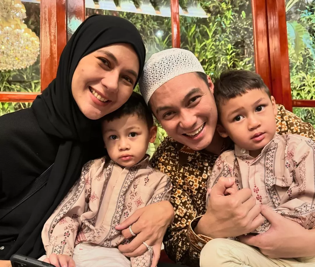  keluarga Baim Wong dan Paula Verhoeven  ((Ig: @baimwong))