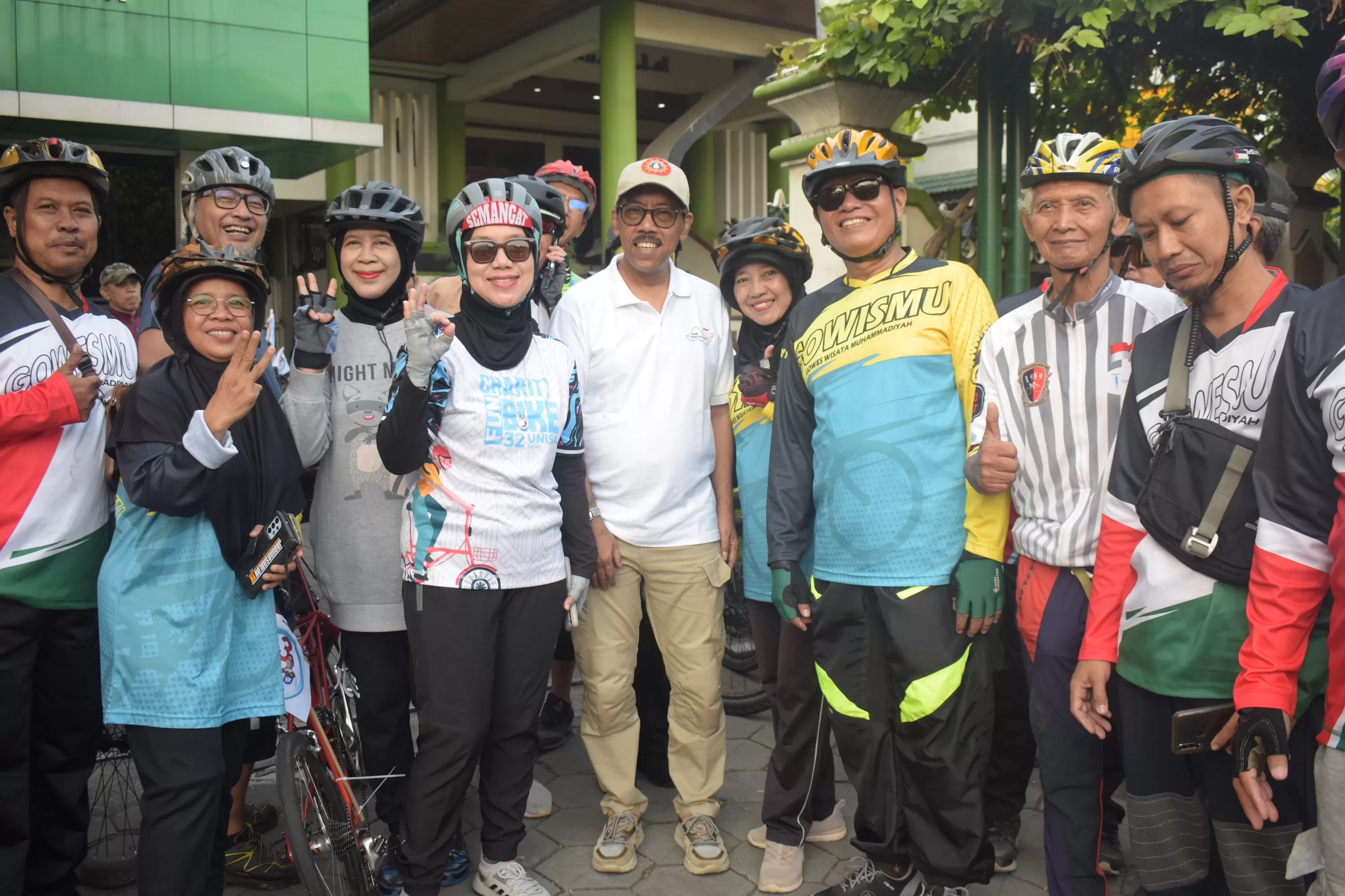 Afnan gowes bersama warga Kota Yogyakarta (Ist)