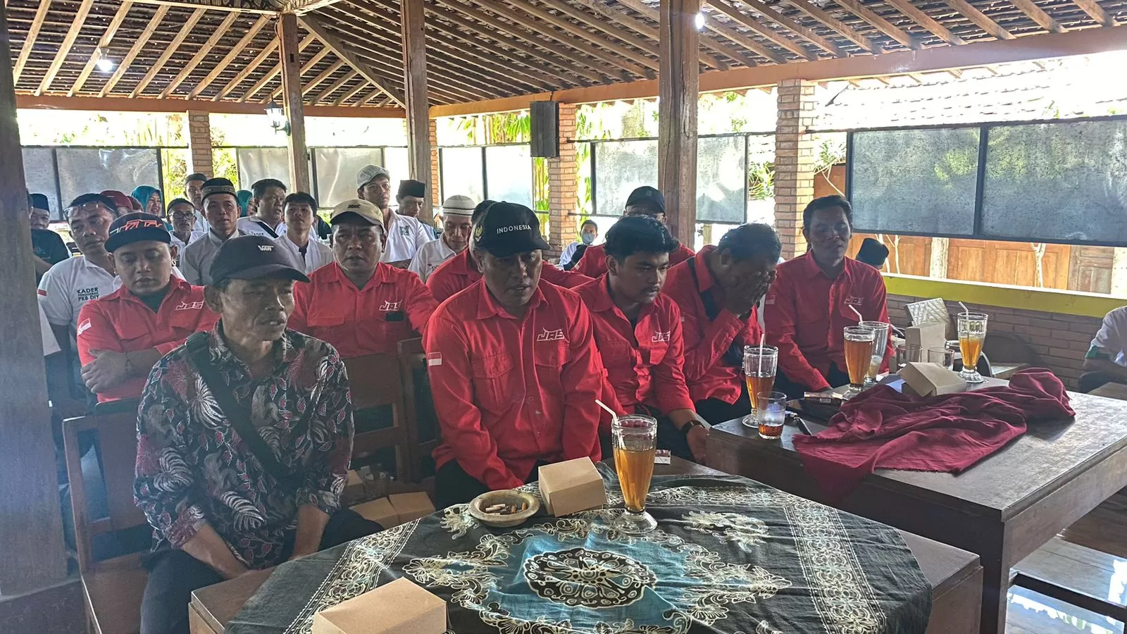 Relawan KAH tasyakuran di Saptosari Gunungkidul  (Ist)