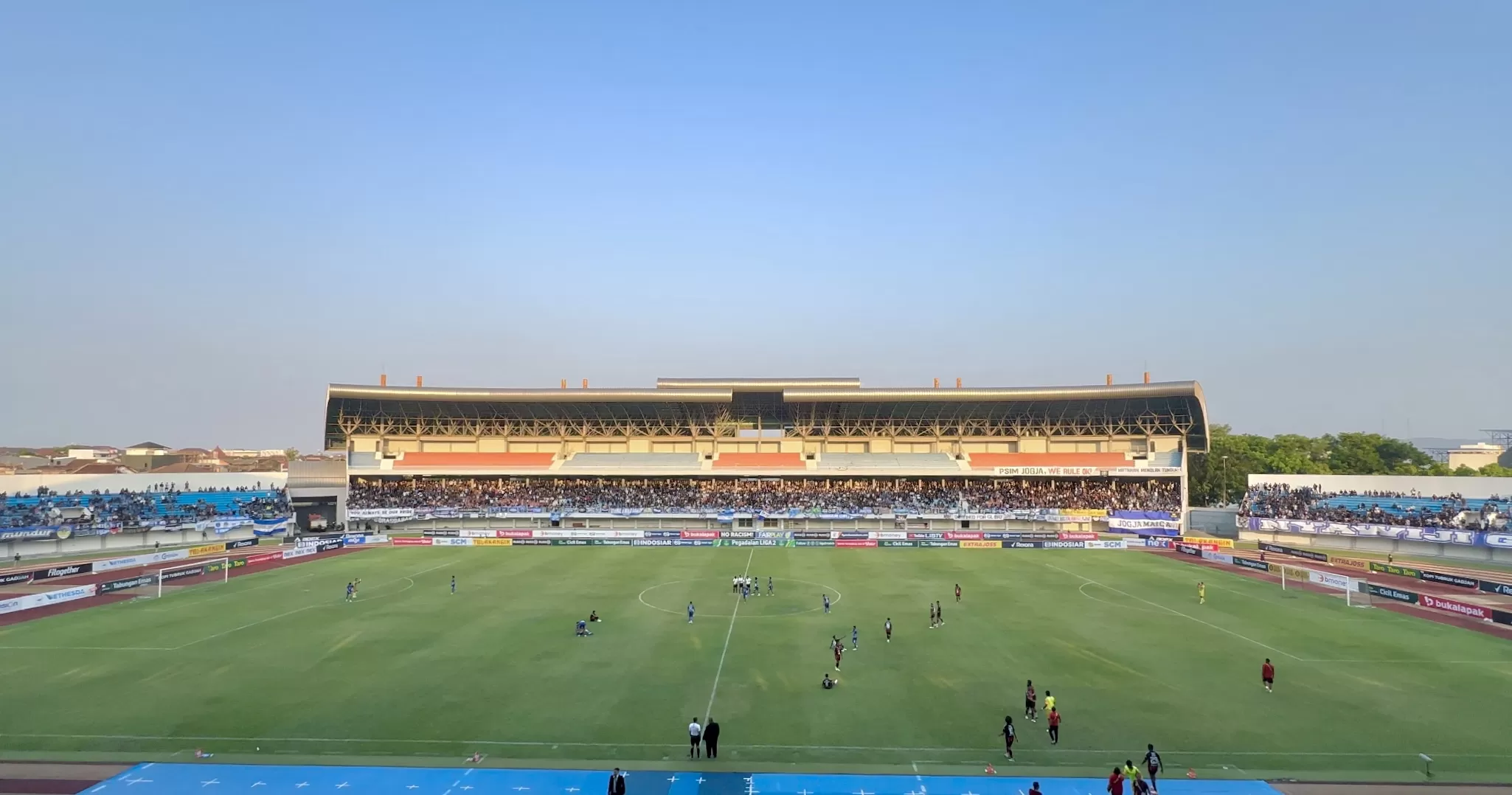 Suasana Mandala Krida usai kemenangan PSIM melawan Persekat  (Dok)