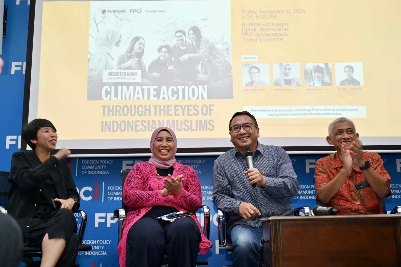 Pemaparan FPCI terkait isu iklim