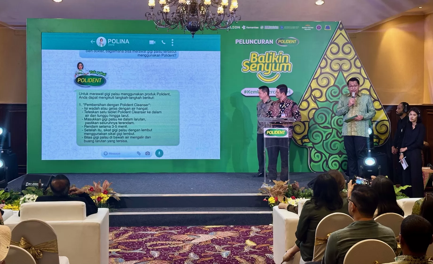 Bareng UGM, Polident Kenalkan Kampanye 'Balikin Senyum' di Jogja