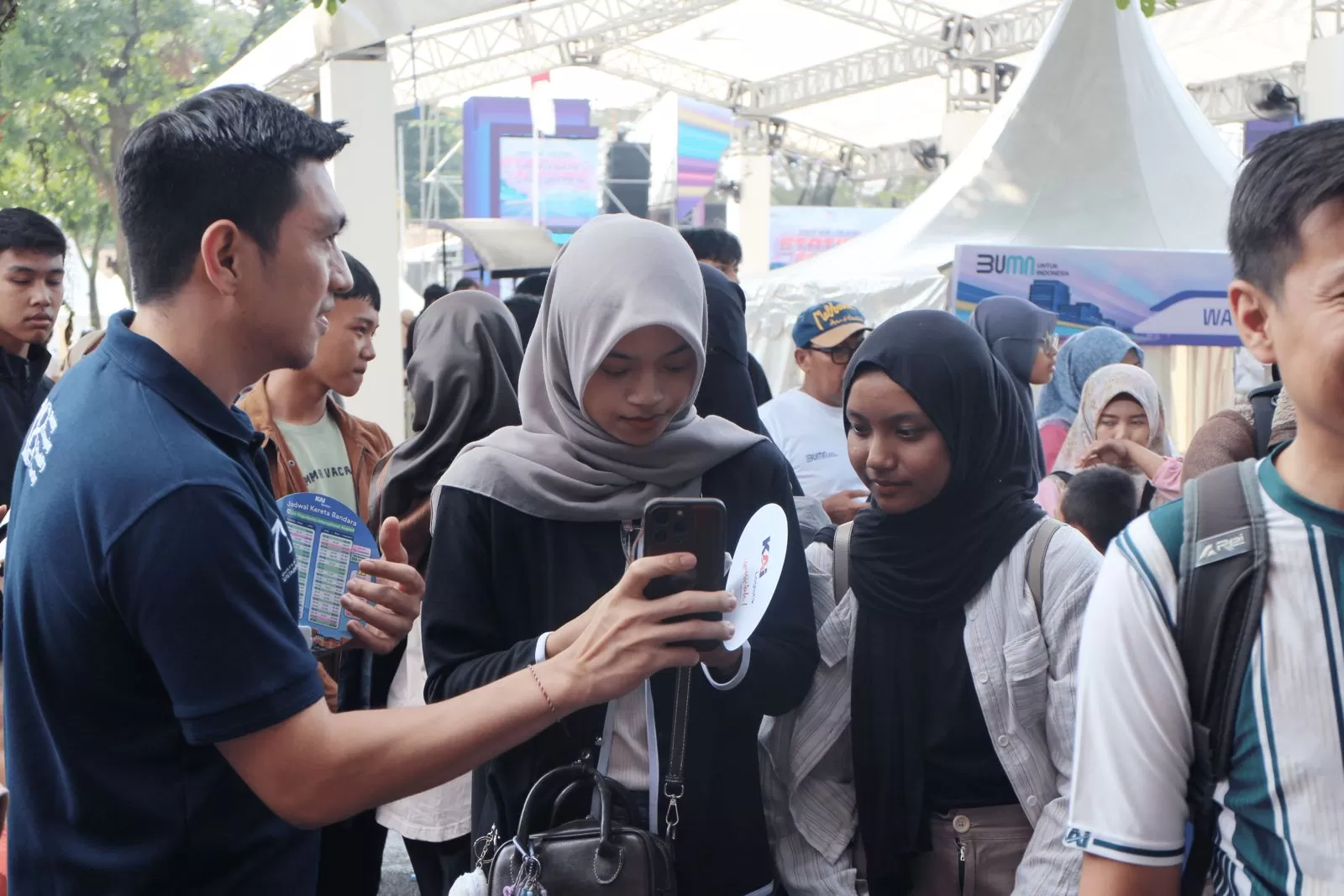 KAI Bandara beri pengalaman pengunjung KAI Expo 2024 (Ist)