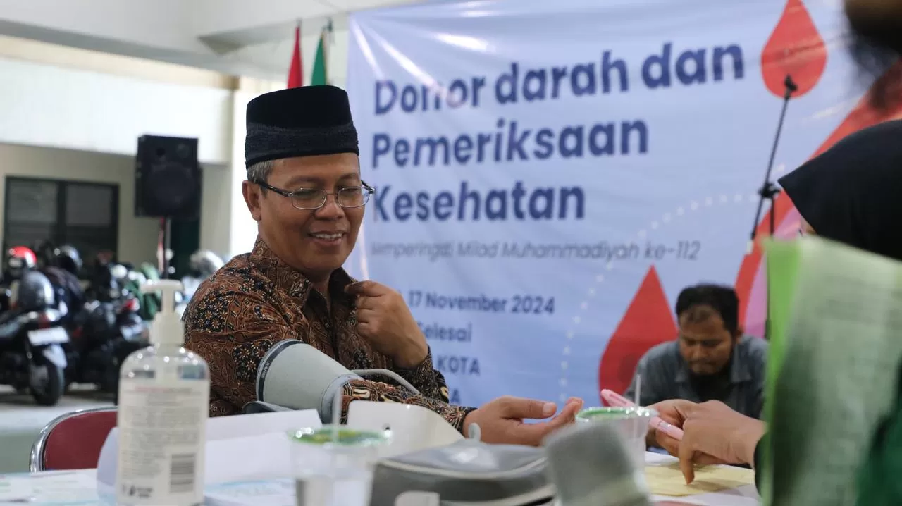 Donor darah gelaran PDM Kota Yogyakarta (Ist)